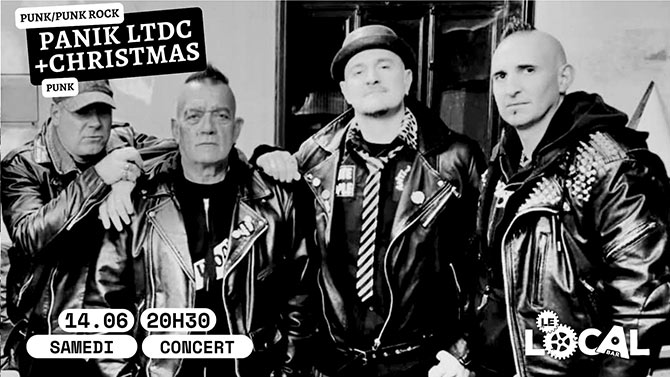 Panik LTDC + Christmas au Local le 14 juin 2025 à Strasbourg (67)