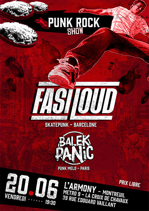 FASTLOUD + BALEK PANIC @ L'Armony le 20 juin 2025 à Montreuil (93)