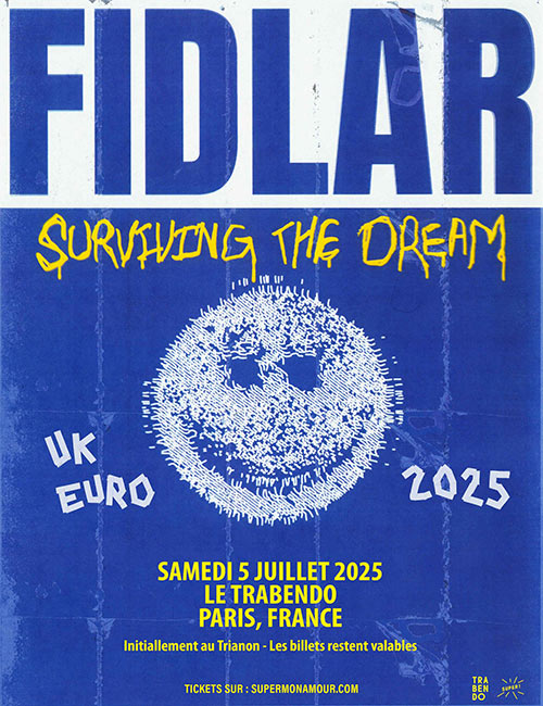 Fidlar + La Flemme au Trabendo le 05 juillet 2025 à Paris (75)