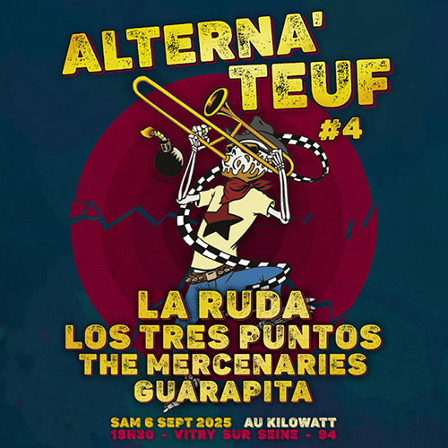 Alterna'Teuf #4 au Kilowatt le 06 septembre 2025 à Vitry-sur-Seine (94)