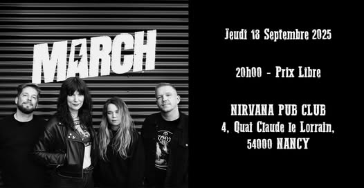 Warm Up Festival des Musiques Malfamées N°6 @ NIRVANA PUB CLUB le 18 septembre 2025 à Nancy (54)