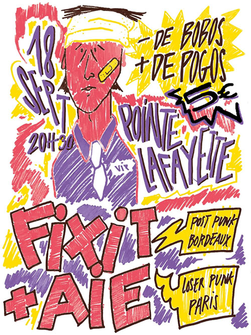 MOINS DE BOBOS PLUS DE POGOS (FIXIT + AIE) le 18 septembre 2025 à Paris (75)