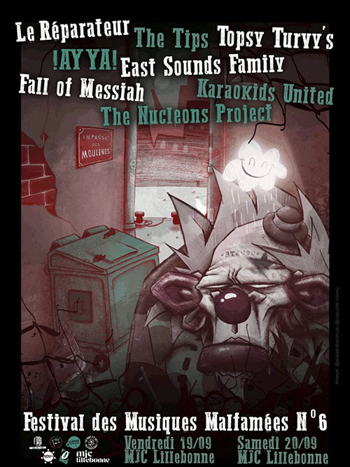Festival des Musiques Malfamées N°6 @ MJC Lillebonne le 19 septembre 2025 à Nancy (54)