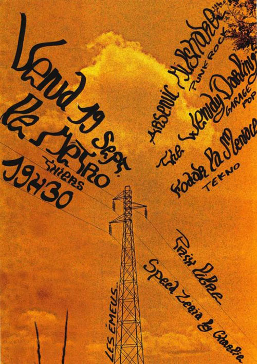 Arsenic Milkshake +The Wendy Darlings +Kodak La Menace au Métro le 19 septembre 2025 à Thiers (63)