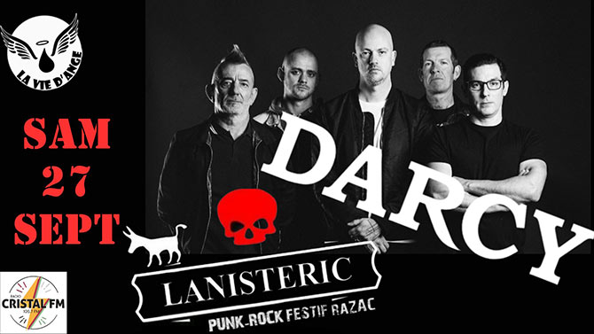 Concert DARCY LANISTERIC le 27 septembre 2025 à La Douze (24)