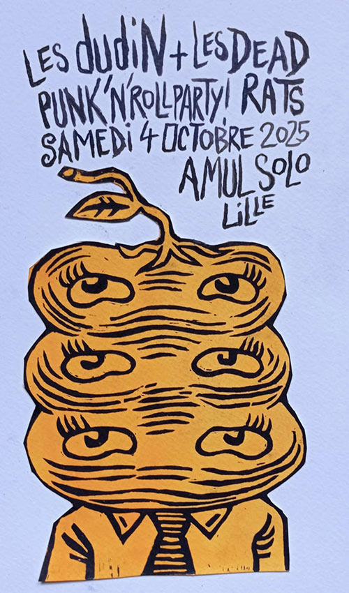 Punk'n'Roll party à l'Amul Solo le 04 octobre 2025 à Lille (59)