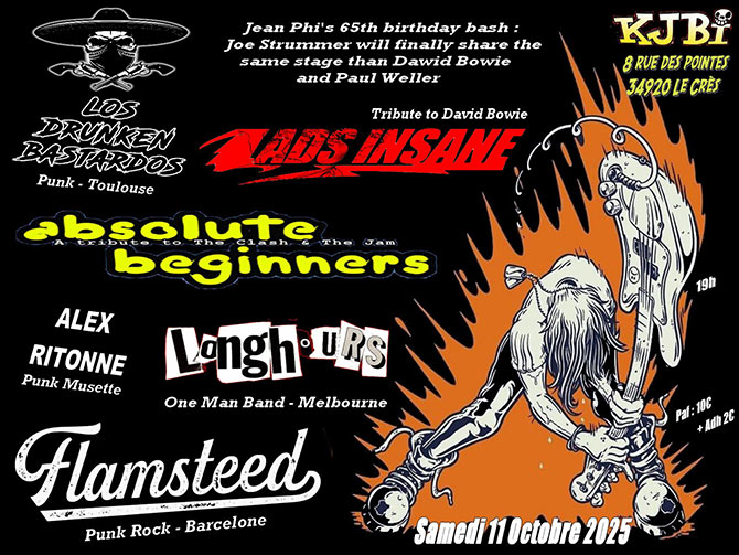 Jean Phi's 65th birthday bash au KJBi le 11 octobre 2025 à Le Crès (34)