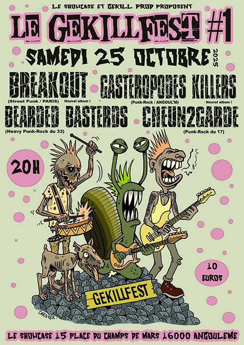 GEKILL'FEST #1 au Showcase le 25 octobre 2025 à Angoulême (16)