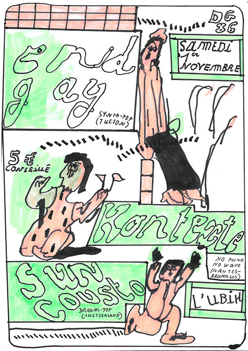 Sun Custo + Kontexte + Enid Gay à l'Ubik le 01 novembre 2025 à Nantes (44)