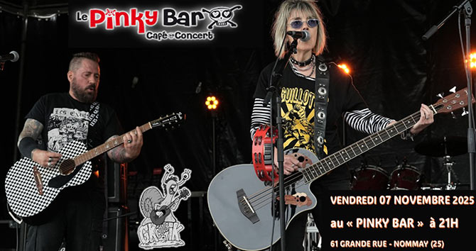 GK'coustik à Le Pinky Bar le 07 novembre 2025 à Nommay (25)