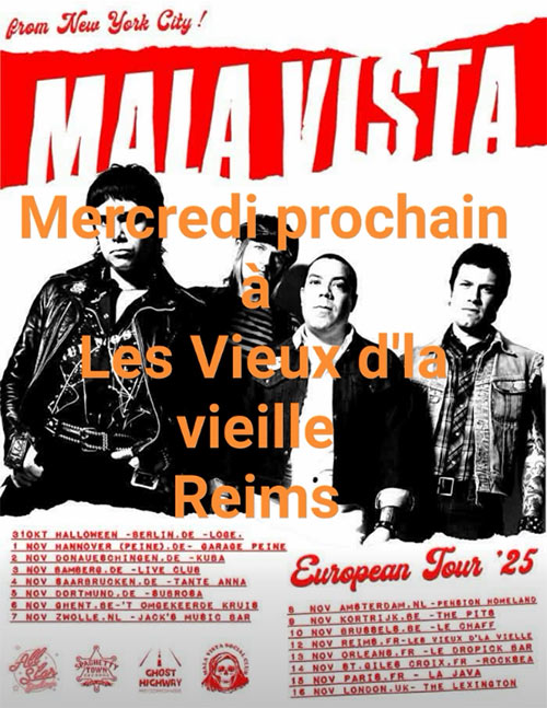 Mala Vista aux Vieux de la Vieille le 12 novembre 2025 à Reims (51)