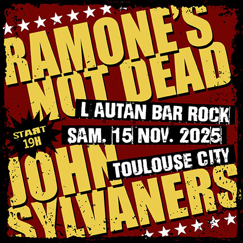 Ramone's Not Dead + John Sylvaners à l'Autan le 15 novembre 2025 à Toulouse (31)
