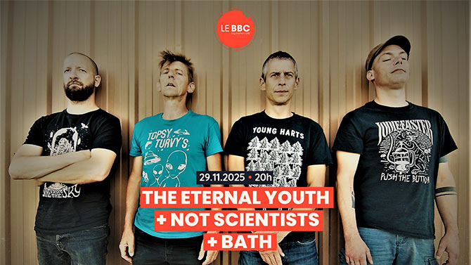 The Eternal Youth + Not Scientists + Bath au Big Band Café le 29 novembre 2025 à Hérouville-Saint-Clair (14)