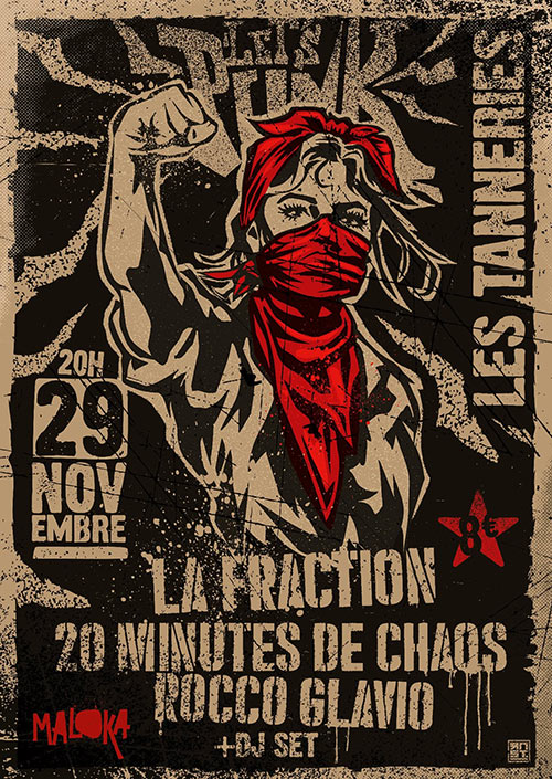 La Fraction + 20 Minutes de Chaos + Rocco Glavio aux Tanneries le 29 novembre 2025 à Dijon (21)