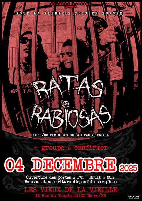 Ratas Rabiosas aux Vieux de la Vieille le 04 décembre 2025 à Reims (51)