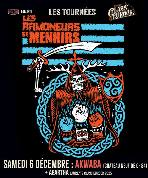 Les Ramoneurs de Menhirs à Akwaba le 06/12/2025 à Châteauneuf-de-Gadagne (84)