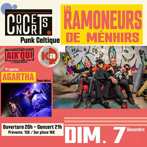 Les Ramoneurs de Menhirs au Ka le 07/12/2025 à Forcalquier (04)