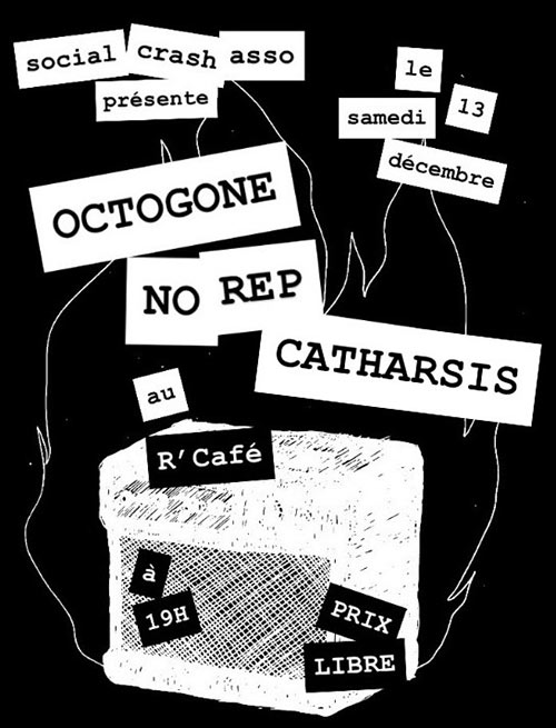 Concert Punk @ R'Café le 13/12/2025 à Montreuil (93)