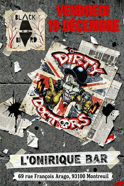 Concert à l'Onirique Brasserie le 19/12/2025 à Montreuil (93)