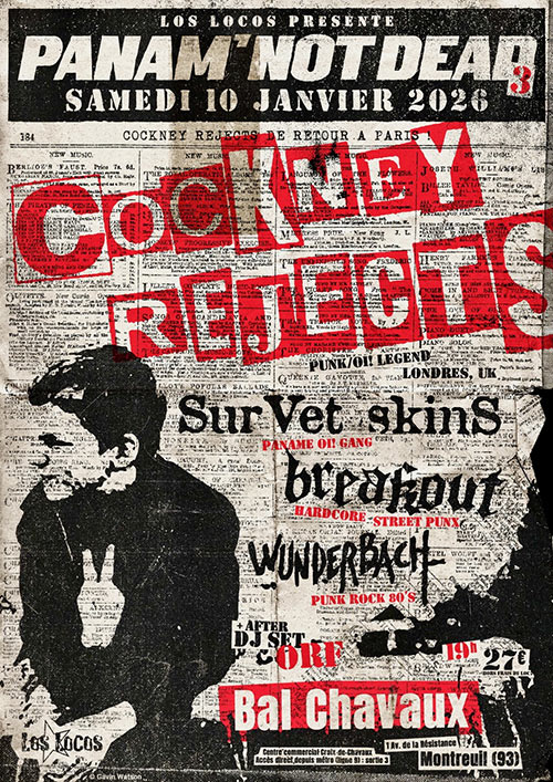 Panam' not dead #3 le 10/01/2026 à Montreuil (93)