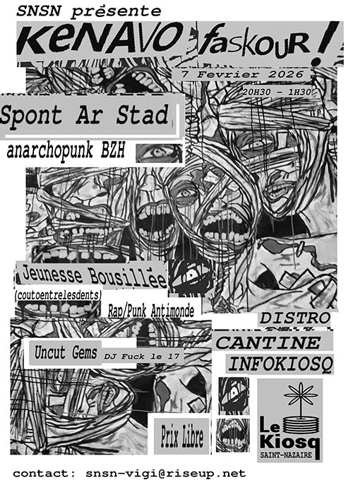 !! KENAVO FASKOUR !! le 07/02/2026 &agrave; Saint-Nazaire (44)