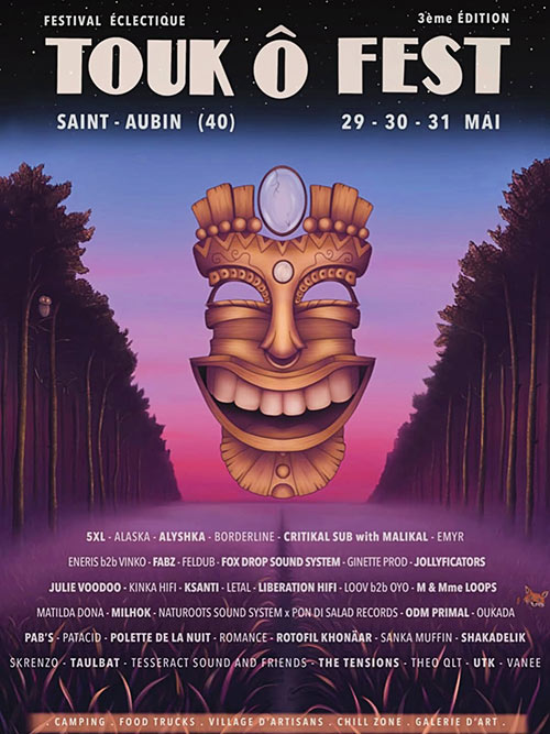 TOUK Ô FEST le 29/05/2026 &agrave; Saint-Aubin (40)
